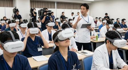 カテ室のチーム医療をVR実習!ジョリーグッドとCVITが カテ室のチーム医療をVR実習!ジョリーグッドとCVITが
