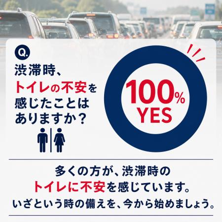 【渋滞時のトイレ問題】全てのドライバーが「トイレの 【渋滞時のトイレ問題】全てのドライバーが「トイレの