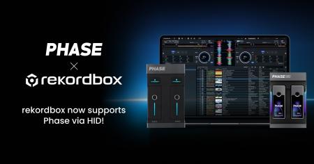 rekordbox for Mac/WindowsがPhaseのHIDモードに対応 