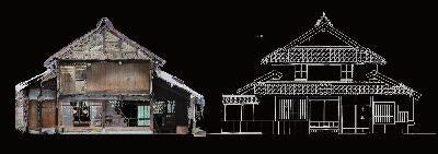 【福岡県八女市】歴史的建築をレーザーで探る! 【福岡県八女市】歴史的建築をレーザーで探る!