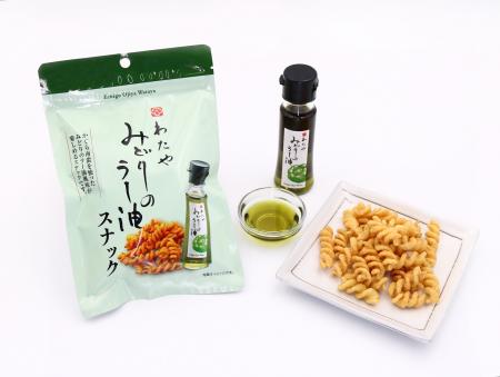 小千谷へぎそば わたや × 阿部幸製菓の共同開発「わた