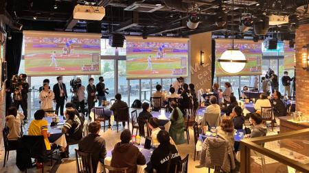 【BOSS E・ZO FUKUOKA】MLB cafeでMLBオールスターゲ