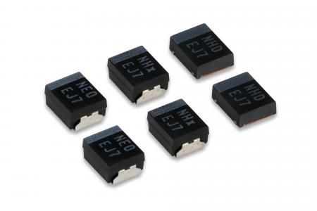 業界最先端!125℃対応高信頼度 ポリマータンタルコン 業界最先端!125℃対応高信頼度 ポリマータンタルコン
