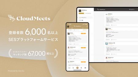 SES営業向けプラットフォーム「CloudMeets」の新機能 SES営業向けプラットフォーム「CloudMeets」の新機能