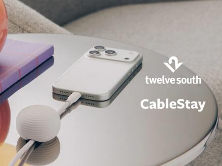 Twelve South CableStay|ケーブルを必要な場所にしっ Twelve South CableStay|ケーブルを必要な場所にしっ