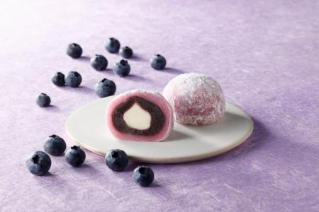 涼やかブルーベリーチーズ大福　発売のお知らせ