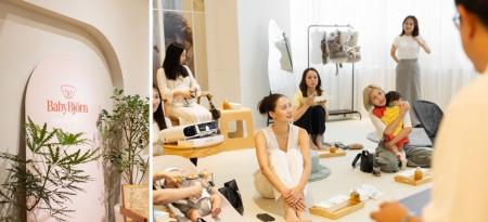 ベビー用品ブランド「BabyBjorn」抱っこセミナー「FOR ベビー用品ブランド「BabyBjorn」抱っこセミナー「FOR