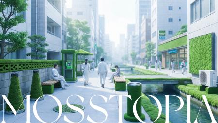 苔のユートピアをつくる「MOSSTOPIA」プロジェクトが2 苔のユートピアをつくる「MOSSTOPIA」プロジェクトが2