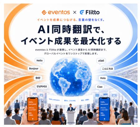 AI同時通訳×イベントDXの未来を体感。フリットジャパ AI同時通訳×イベントDXの未来を体感。フリットジャパ