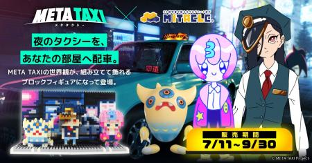 YouTubeチャンネル『META TAXI』、ドライバーとアバタ