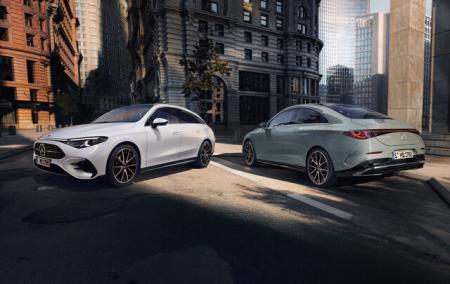 メルセデス・ベンツ日本が発売した新型「CLA」。独...