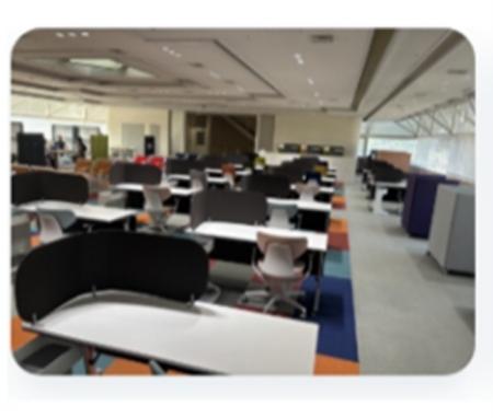 本社オフィスを土日祝日限定で中高生の学習空間として 本社オフィスを土日祝日限定で中高生の学習空間として