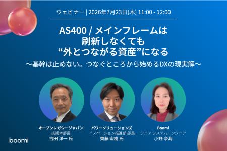 【AI・モダナイゼーション】Boomi、OpenLegacy・パワ