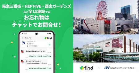 阪急三番街・HEP FIVE・西宮ガーデンズ・ハービスOSAK
