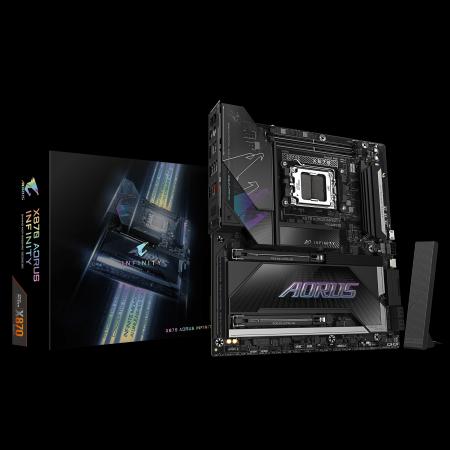 GIGABYTEより、40周年記念 X870 AORUS INFINITY マザ GIGABYTEより、40周年記念 X870 AORUS INFINITY マザ