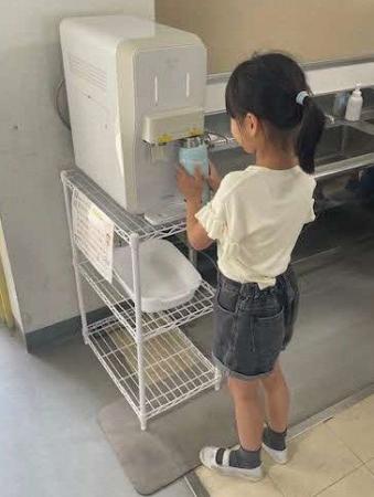 市立学校全校に給水機を設置 水分補給できる環境を整 市立学校全校に給水機を設置 水分補給できる環境を整