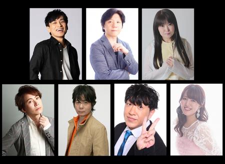 森田成一さん、杉山紀彰さん、松岡由貴さん、置鮎龍太 森田成一さん、杉山紀彰さん、松岡由貴さん、置鮎龍太