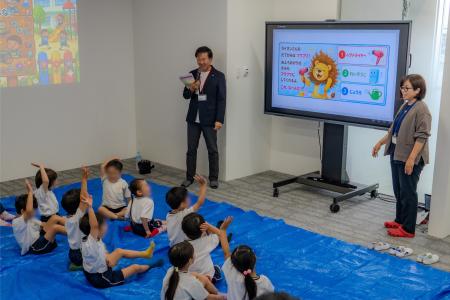 株式会社SAITO、地域の園児を招いた電気体験イベント