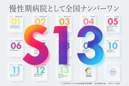 桜十字病院、病院機能評価において「S評価」13項目獲