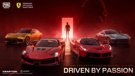 『PUBG MOBILE』、FerrariおよびScuderia Ferrari HP 『PUBG MOBILE』、FerrariおよびScuderia Ferrari HP