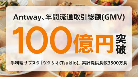 手料理サブスク「ツクリオ（Tsuklio)」を展開するAntw