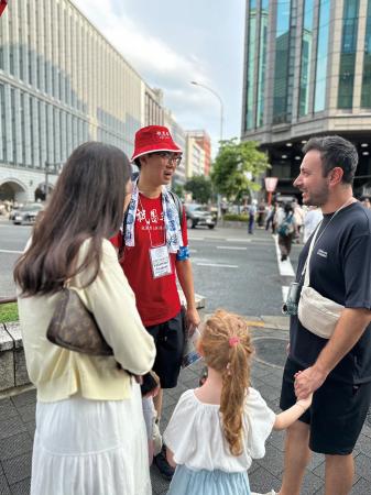 【京都外国語大学】祇園祭を多言語でサポート!夜間の 【京都外国語大学】祇園祭を多言語でサポート!夜間の