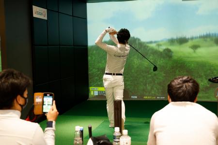GOLFZONのゴルフシミュレーターが全国規模の競技会場 GOLFZONのゴルフシミュレーターが全国規模の競技会場