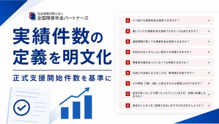 「実績件数」は何を指すのか。全国障害年金パートナー 「実績件数」は何を指すのか。全国障害年金パートナー