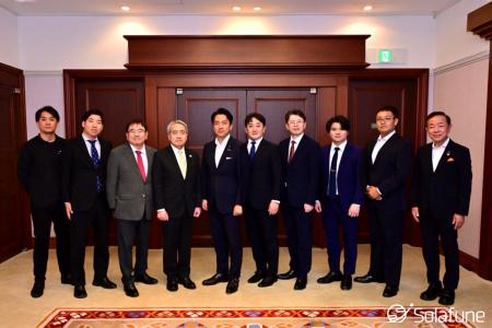 Solafune CEO上地 練、IVS2026にて小泉防衛大臣らと意 Solafune CEO上地 練、IVS2026にて小泉防衛大臣らと意