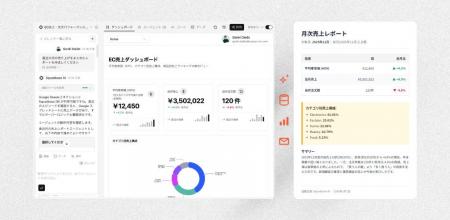 AIデータエージェント「Squadbase」、データ分析とレ AIデータエージェント「Squadbase」、データ分析とレ