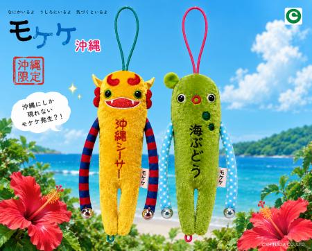 沖縄にしか現れない「沖縄シーサー」「海ぶどう」モケ 沖縄にしか現れない「沖縄シーサー」「海ぶどう」モケ