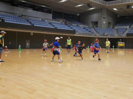 日本一の選手とプレーができる!小学生向けフラッグフ 日本一の選手とプレーができる!小学生向けフラッグフ