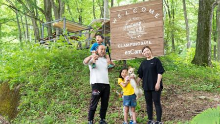 旅行メディア「旅色」で「GLAMPING BASE enCamp」が提 旅行メディア「旅色」で「GLAMPING BASE enCamp」が提