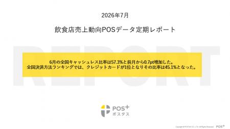 クラウド型モバイルPOSレジ「POS+(ポスタス)」飲食 クラウド型モバイルPOSレジ「POS+(ポスタス)」飲食
