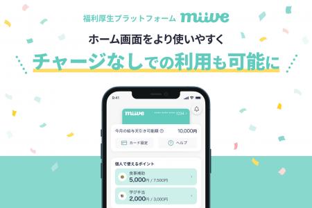 福利厚生プラットフォーム「miive」、カード番号がわ 福利厚生プラットフォーム「miive」、カード番号がわ