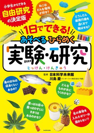 小・中学生の自由研究や自主学習にぴったりの本『１日