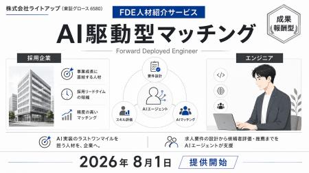 ライトアップ、FDE（Forward Deployed Engineer）特化