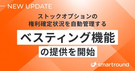 スマートラウンド、ストックオプションの権利確定状況 スマートラウンド、ストックオプションの権利確定状況