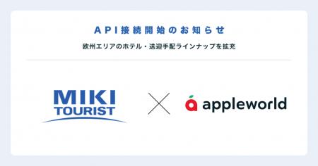 旅行会社向けホテル手配サイト「APPLE WORLD」、欧州