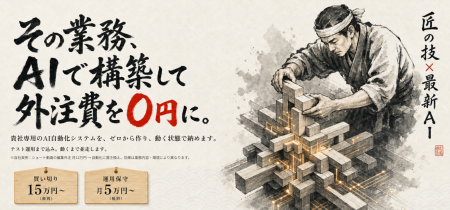 業務の自動化、1件15万円から。価格表つき全45メニュ 業務の自動化、1件15万円から。価格表つき全45メニュ