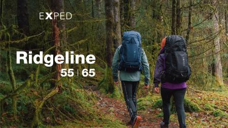 EXPEDの大型バックパック「Ridgeline」発売。22kgの荷