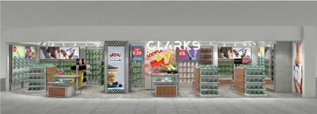 英国フットウェアブランド「Clarks」、奈良・ならファ