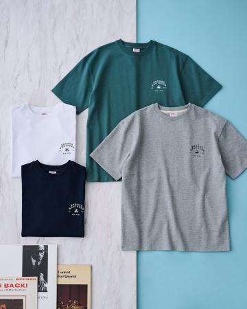 一枚で決まるUSAコットンのヘビーウェイトTシャツに新