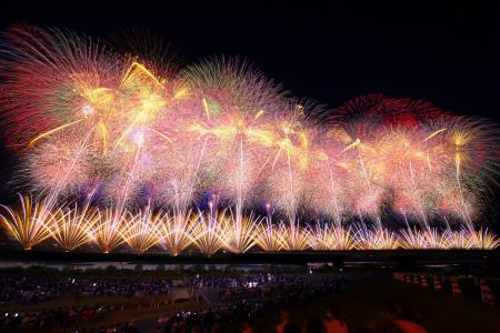satonokaにて日本三大花火大会の一つ「長岡まつり大花 satonokaにて日本三大花火大会の一つ「長岡まつり大花