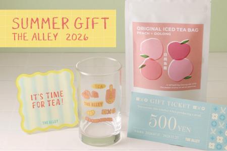 THE ALLEY 夏限定「SUMMER GIFT 2026」7月22日(水) THE ALLEY 夏限定「SUMMER GIFT 2026」7月22日(水)