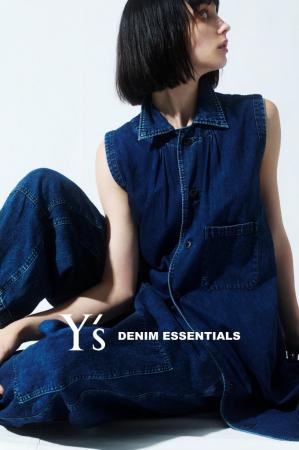 Y's、 デニムアイテムを提案する『Y's DENIM ESSENT