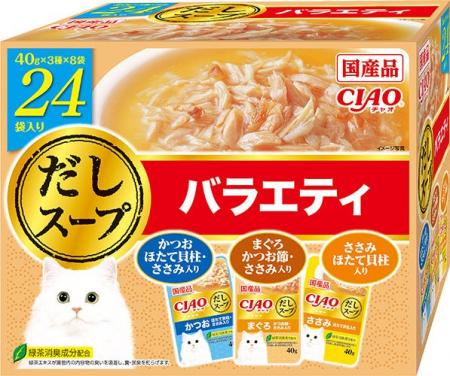 いなばペットフード　猫ちゃん用「CIAO だしスープ バ