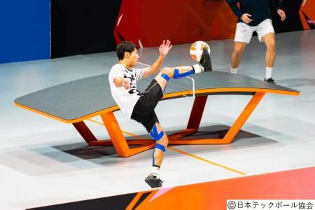 「第20回アジア競技大会新競技!テックボール体験イベ 「第20回アジア競技大会新競技!テックボール体験イベ