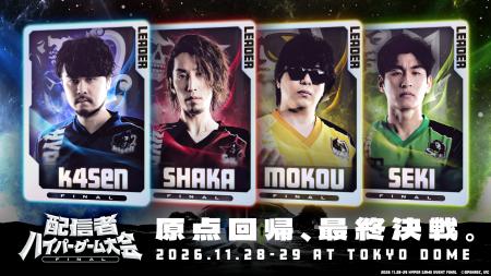 「配信者ハイパーゲーム大会FINAL」出演者・チケット 「配信者ハイパーゲーム大会FINAL」出演者・チケット