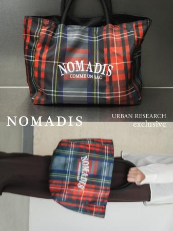 NOMADISから遂に「チェック柄」がデビュー！人気サイ